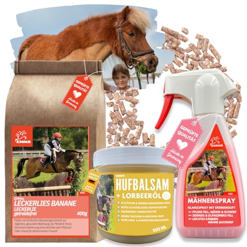 Emma Pferdeleckerlis Huffett Pferde M Hnenspray F R