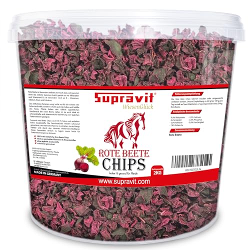Supravit Rote Beete Chips 2kg Eimer Pferdeleckerlis Ohne