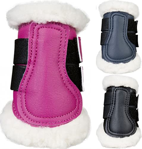 Hkm Comfort Gamaschen Hufglocken 6900 Dunkelblau Mini Shetty