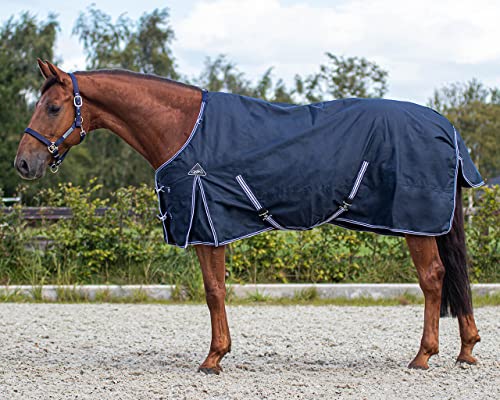 Qhp Regendecke Turnout Luxus 0gr 110 Cm Navy