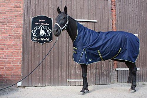 Time4horses 1200denir High Neck Pferdedecke Regendecke Paddockdecke Stalldecke