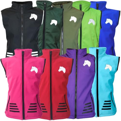 Ms Trachten Kinder Softshell Reitweste Juli Meshfutter Tolle