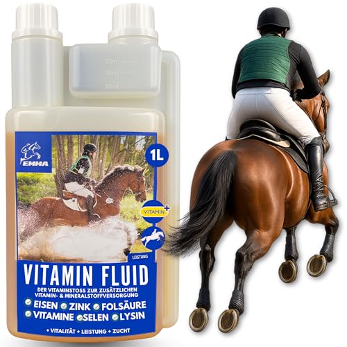 Emma Vitamin B Komplex Pferd Liquid 1l Hochdosierte