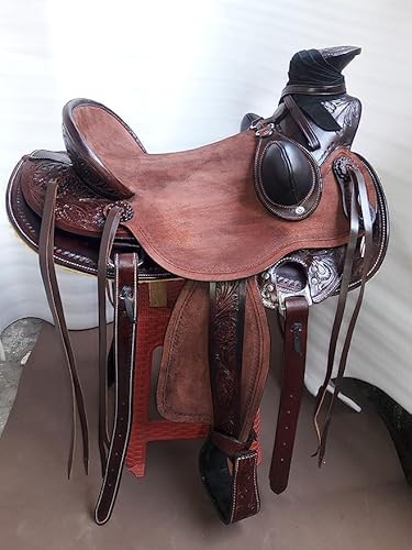 Showmen Craft Rough Out Western Sattelzaumzeug Aus Leder